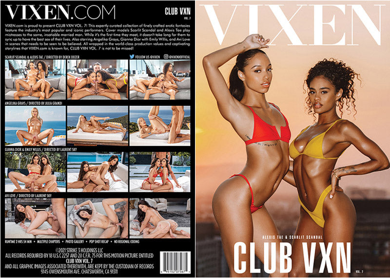 Club VXN 7 - Vixen Adult DVD (Free Shipping)