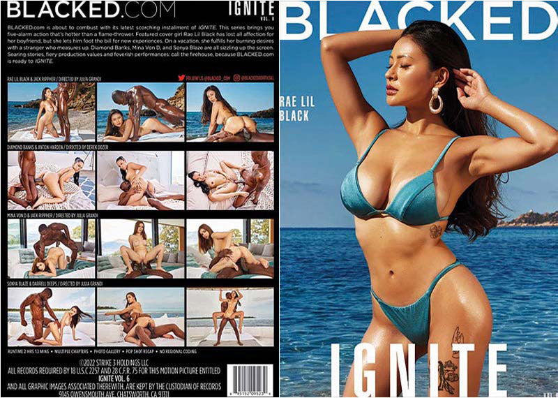 Ignite 6 - Blacked Adult DVD (Free Shipping)