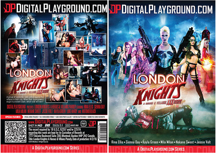 London Knights - Digital Playground Adult DVD (Free Shipping)