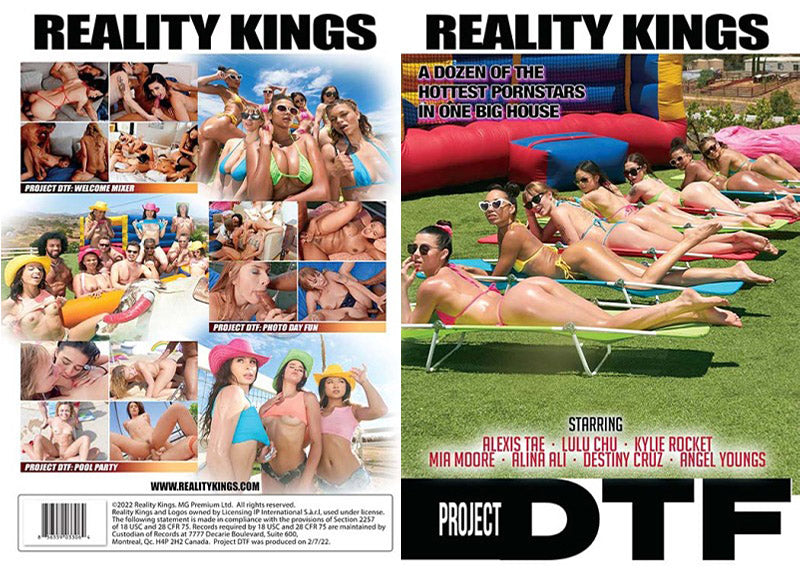 Project DTF 1 - Reality Kings Adult DVD (Free Shipping)