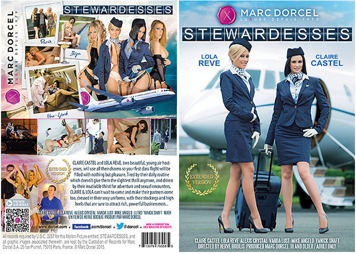 Stewardesses - Marc Dorcel Adult DVD (Free Shipping)